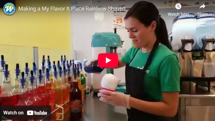Click here to watch a video that shows how shaved ice is made