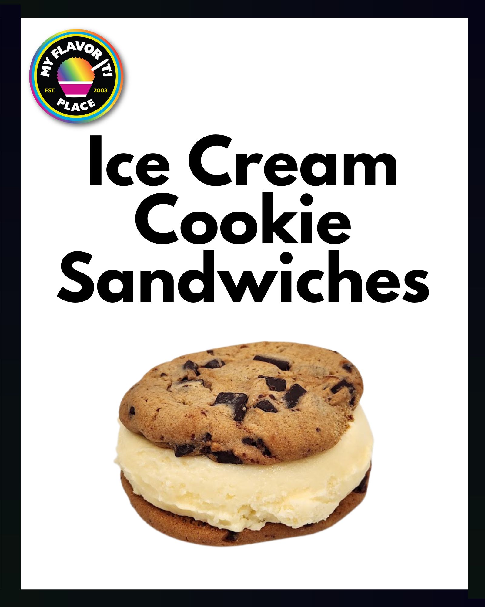 Standard Ice Cream Cookie Sandwiches (1)