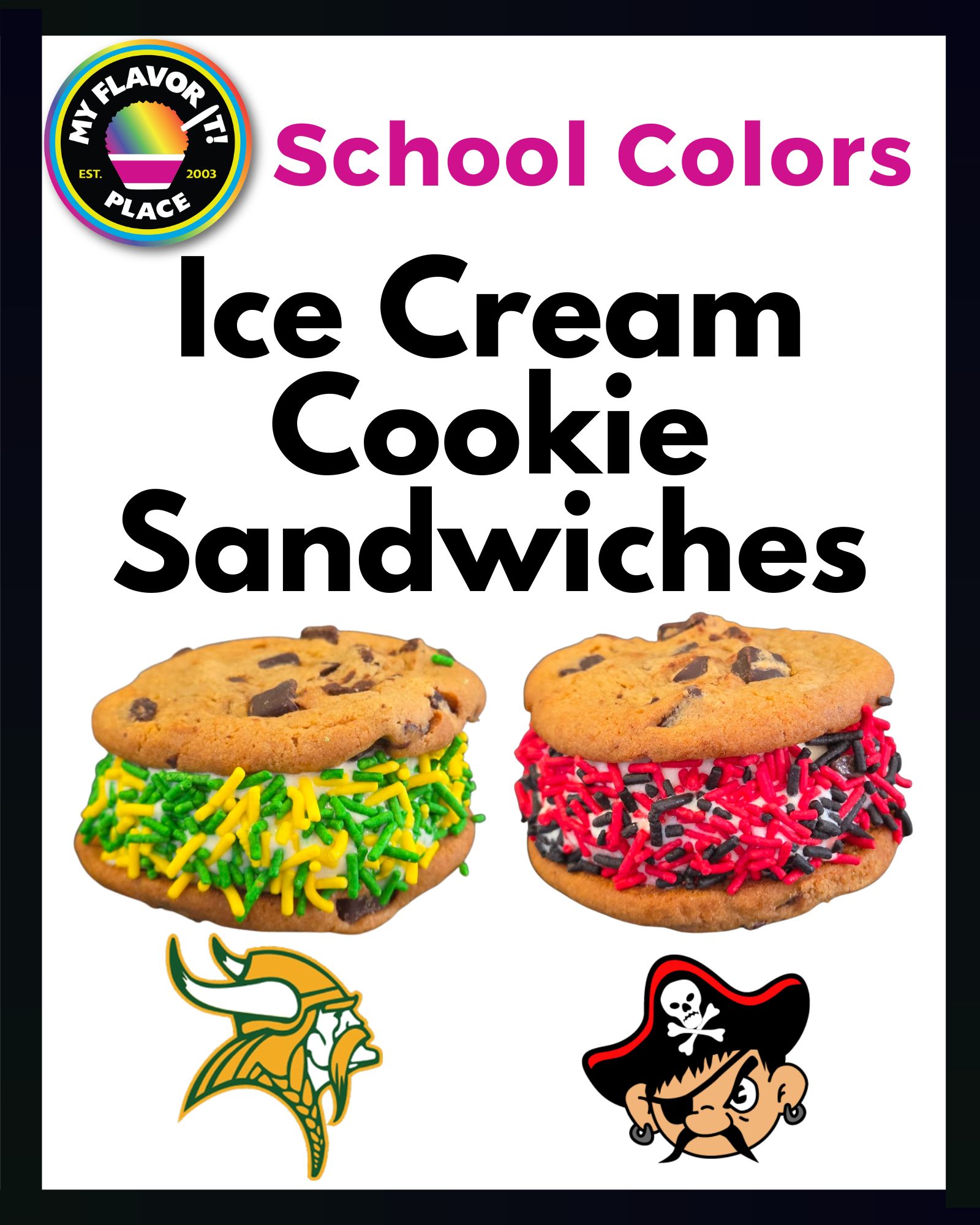 PalatineFremd Ice Cream Cookie Sandwiches